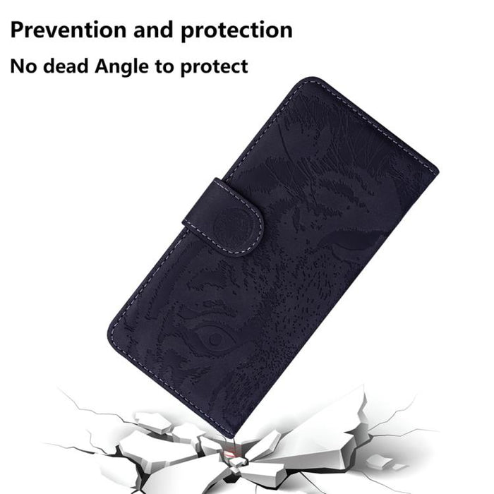 Funda de cuero con tapa para teléfono con estampado de tigre en relieve, For Redmi A7 Pro 4G / 5G 171mm / Poco C85x 5G, For Redmi Turbo 5 Max 5G / Poco X8 Pro Max 5G, For Redmi Turbo 5 5G / Poco X8 Pro 5G                                                ...