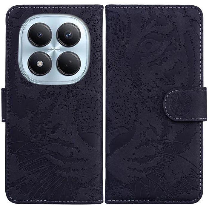 Funda de cuero con tapa para teléfono con estampado de tigre en relieve, For Redmi A7 Pro 4G / 5G 171mm / Poco C85x 5G, For Redmi Turbo 5 Max 5G / Poco X8 Pro Max 5G, For Redmi Turbo 5 5G / Poco X8 Pro 5G                                                ...