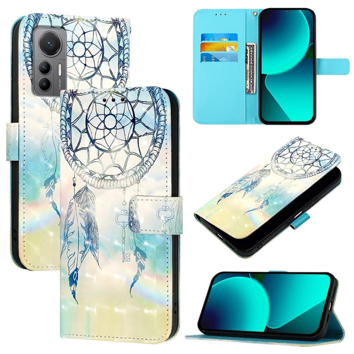 Caja del teléfono del cuero del tirón horizontal de la pintura 3D, For Xiaomi 12 Lite, For Xiaomi Civi 1S, For Xiaomi Poco X3 GT, For Xiaomi Mi 11 Ultra, For Xiaomi Mi 11, For Xiaomi Mi 10T 5G / Mi 10T Pro 5G, For Xiaomi Mi 10T Lite 5G                 ...