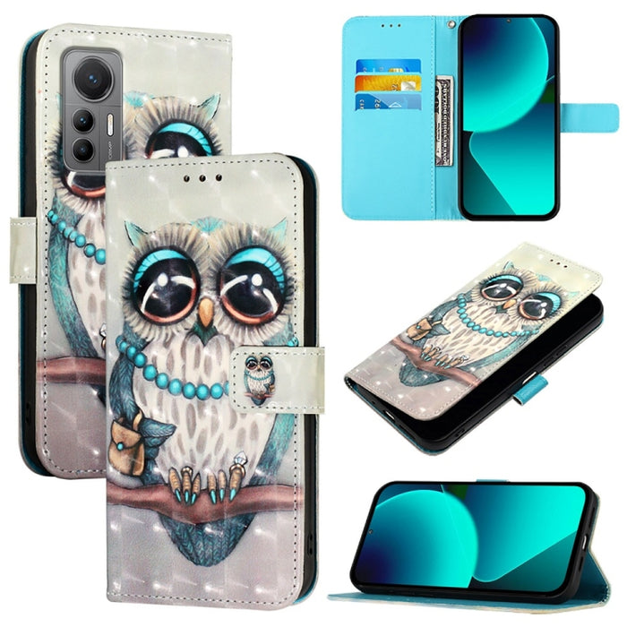 Caja del teléfono del cuero del tirón horizontal de la pintura 3D, For Xiaomi 12 Lite, For Xiaomi Civi 1S, For Xiaomi Poco X3 GT, For Xiaomi Mi 11 Ultra, For Xiaomi Mi 11, For Xiaomi Mi 10T 5G / Mi 10T Pro 5G, For Xiaomi Mi 10T Lite 5G                 ...