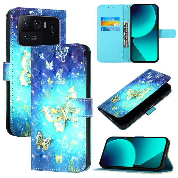 Caja del teléfono del cuero del tirón horizontal de la pintura 3D, For Xiaomi 12 Lite, For Xiaomi Civi 1S, For Xiaomi Poco X3 GT, For Xiaomi Mi 11 Ultra, For Xiaomi Mi 11, For Xiaomi Mi 10T 5G / Mi 10T Pro 5G, For Xiaomi Mi 10T Lite 5G                 ...