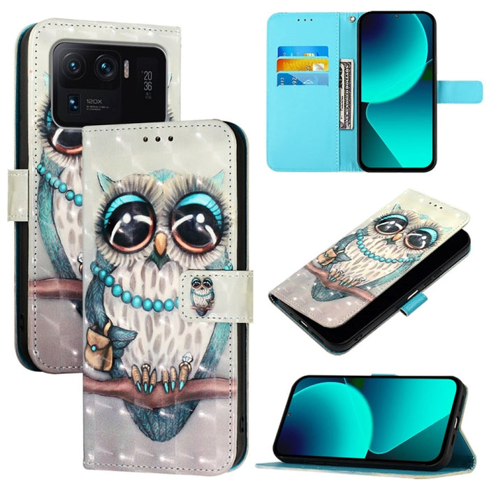 Caja del teléfono del cuero del tirón horizontal de la pintura 3D, For Xiaomi 12 Lite, For Xiaomi Civi 1S, For Xiaomi Poco X3 GT, For Xiaomi Mi 11 Ultra, For Xiaomi Mi 11, For Xiaomi Mi 10T 5G / Mi 10T Pro 5G, For Xiaomi Mi 10T Lite 5G                 ...