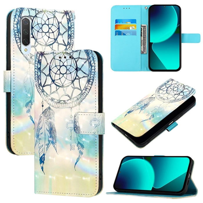 Caja del teléfono del cuero del tirón horizontal de la pintura 3D, For Xiaomi 12 Lite, For Xiaomi Civi 1S, For Xiaomi Poco X3 GT, For Xiaomi Mi 11 Ultra, For Xiaomi Mi 11, For Xiaomi Mi 10T 5G / Mi 10T Pro 5G, For Xiaomi Mi 10T Lite 5G                 ...