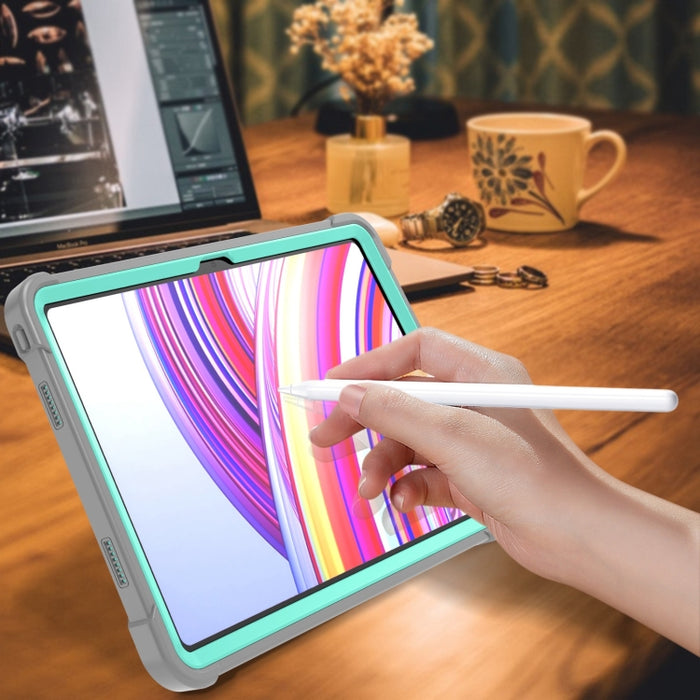 Funda híbrida de silicona para tableta PC a prueba de golpes con soporte, For Xiaomi Redmi Pad Pro 12.1