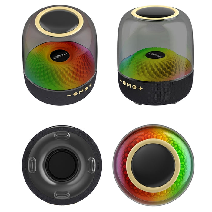 Altavoz inalámbrico Bluetooth RGB LED LP90 de 40 W