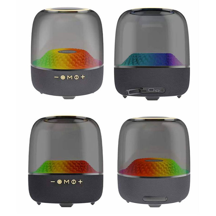Altavoz inalámbrico Bluetooth RGB LED LP90 de 40 W