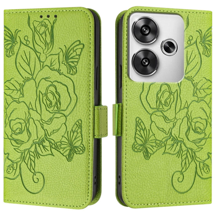 Funda de cuero antirrobo para teléfono con RFID y diseño de rosas en relieve, For Xiaomi Poco F6 5G, For Xiaomi Poco X6 Neo 5G, For Xiaomi 14 Ultra 5G Global, For Xiaomi 14 Pro 5G, For Xiaomi 14 5G, For Xiaomi 13 Ultra, For Xiaomi Civi 3 5G            ...