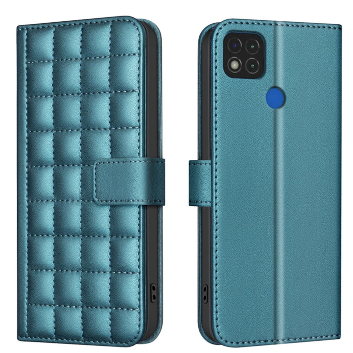 Funda para teléfono de cuero con textura cuadrada, For Xiaomi Poco X6 Pro / Redmi K70E, For Xiaomi 13T / Redmi K60 Ultra, For Xiaomi Poco F5 5G, For Xiaomi Poco C55 / Redmi 12C, For Xiaomi Poco C31 / Redmi 9C / 10A                                      ...