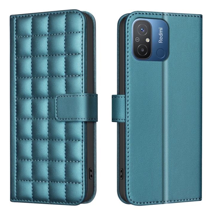 Funda para teléfono de cuero con textura cuadrada, For Xiaomi Poco X6 Pro / Redmi K70E, For Xiaomi 13T / Redmi K60 Ultra, For Xiaomi Poco F5 5G, For Xiaomi Poco C55 / Redmi 12C, For Xiaomi Poco C31 / Redmi 9C / 10A                                      ...