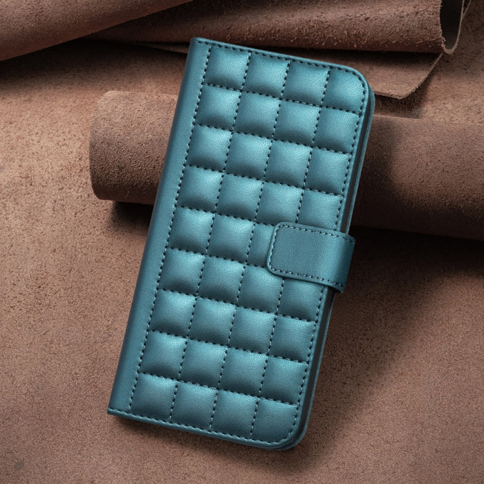 Funda para teléfono de cuero con textura cuadrada, For Xiaomi Poco X6 Pro / Redmi K70E, For Xiaomi 13T / Redmi K60 Ultra, For Xiaomi Poco F5 5G, For Xiaomi Poco C55 / Redmi 12C, For Xiaomi Poco C31 / Redmi 9C / 10A                                      ...