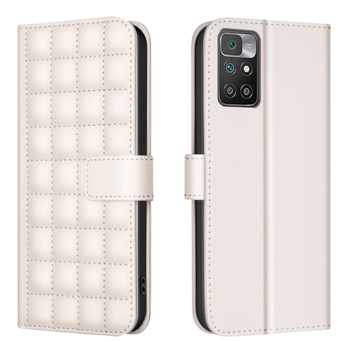 Funda para teléfono de cuero con textura cuadrada, For Redmi Note 12 Pro Global, For Redmi Note 12 5G Global / Xiaomi Poco X5, For Redmi Note 11 Pro 5G / 4G Global, For Redmi 10 5G / Note 11E, For Redmi 10C, For Redmi 10 2022 / Note 11 4G              ...