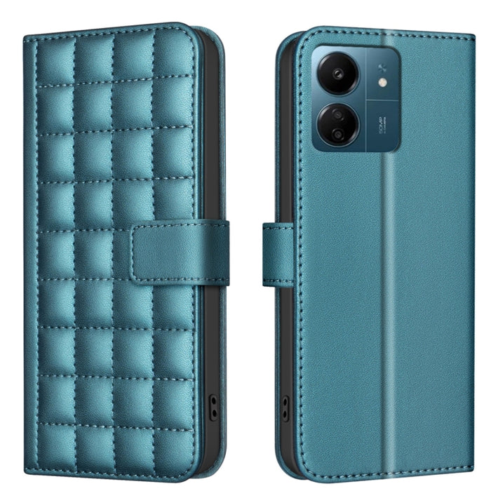 Funda para teléfono de cuero con textura cuadrada, For Redmi Note 14 Pro 4G, For Redmi Note 14 4G 163.25mm, For Redmi A3, For Redmi Note 13 Pro 4G Global, For Redmi Note 13 4G Global, For Redmi Note 13 5G, For Redmi 13C, For Redmi Note 13 Pro+ 5G      ...