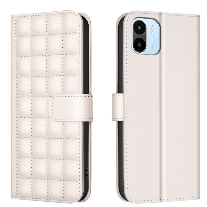Funda para teléfono de cuero con textura cuadrada, For Redmi Note 14 Pro 4G, For Redmi Note 14 4G 163.25mm, For Redmi A3, For Redmi Note 13 Pro 4G Global, For Redmi Note 13 4G Global, For Redmi Note 13 5G, For Redmi 13C, For Redmi Note 13 Pro+ 5G      ...