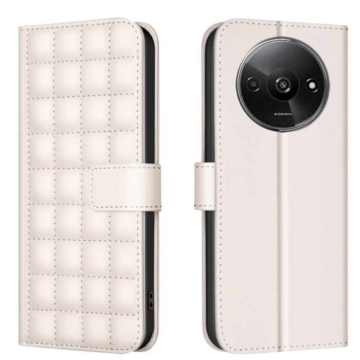 Funda para teléfono de cuero con textura cuadrada, For Redmi Note 14 Pro 4G, For Redmi Note 14 4G 163.25mm, For Redmi A3, For Redmi Note 13 Pro 4G Global, For Redmi Note 13 4G Global, For Redmi Note 13 5G, For Redmi 13C, For Redmi Note 13 Pro+ 5G      ...