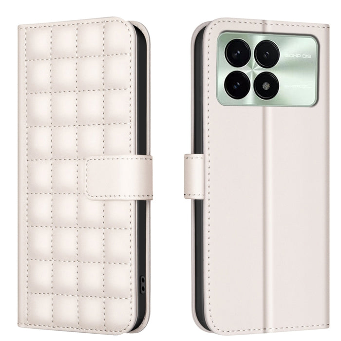 Funda para teléfono de cuero con textura cuadrada, For Redmi Note 14 Pro 4G, For Redmi Note 14 4G 163.25mm, For Redmi A3, For Redmi Note 13 Pro 4G Global, For Redmi Note 13 4G Global, For Redmi Note 13 5G, For Redmi 13C, For Redmi Note 13 Pro+ 5G      ...