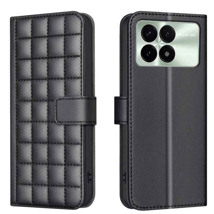 Funda para teléfono de cuero con textura cuadrada, For Redmi Note 14 Pro 4G, For Redmi Note 14 4G 163.25mm, For Redmi A3, For Redmi Note 13 Pro 4G Global, For Redmi Note 13 4G Global, For Redmi Note 13 5G, For Redmi 13C, For Redmi Note 13 Pro+ 5G      ...