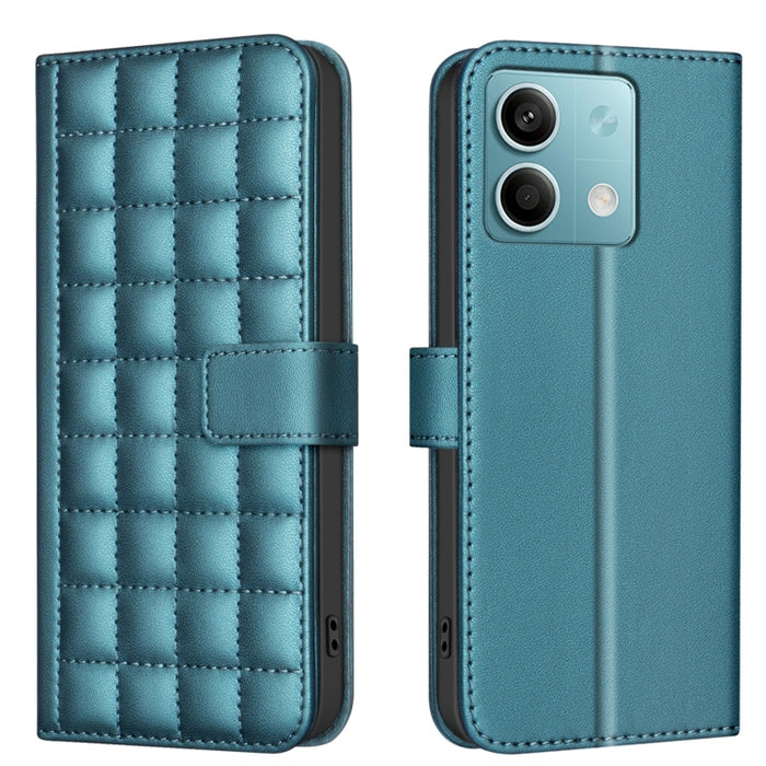 Funda para teléfono de cuero con textura cuadrada, For Redmi Note 14 Pro 4G, For Redmi Note 14 4G 163.25mm, For Redmi A3, For Redmi Note 13 Pro 4G Global, For Redmi Note 13 4G Global, For Redmi Note 13 5G, For Redmi 13C, For Redmi Note 13 Pro+ 5G      ...