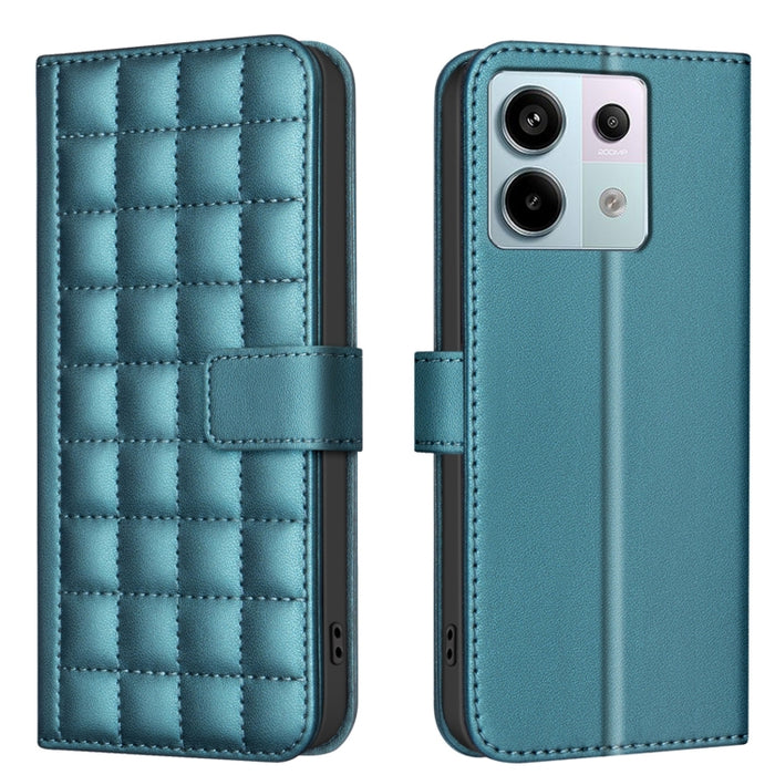 Funda para teléfono de cuero con textura cuadrada, For Redmi Note 14 Pro 4G, For Redmi Note 14 4G 163.25mm, For Redmi A3, For Redmi Note 13 Pro 4G Global, For Redmi Note 13 4G Global, For Redmi Note 13 5G, For Redmi 13C, For Redmi Note 13 Pro+ 5G      ...