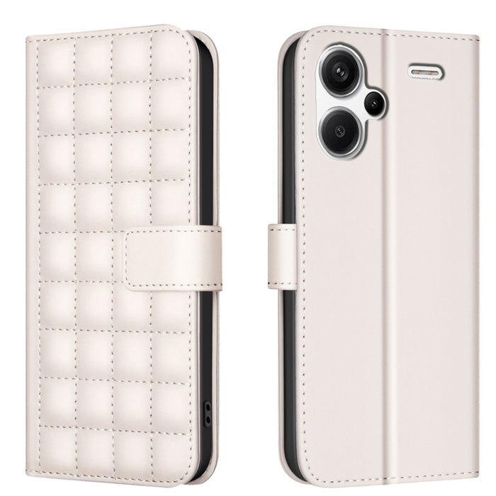 Funda para teléfono de cuero con textura cuadrada, For Redmi Note 14 Pro 4G, For Redmi Note 14 4G 163.25mm, For Redmi A3, For Redmi Note 13 Pro 4G Global, For Redmi Note 13 4G Global, For Redmi Note 13 5G, For Redmi 13C, For Redmi Note 13 Pro+ 5G      ...