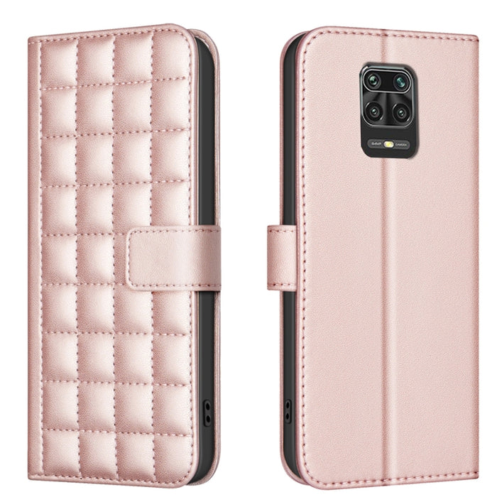 Funda para teléfono de cuero con textura cuadrada, For Redmi Note 12 Pro Global, For Redmi Note 12 5G Global / Xiaomi Poco X5, For Redmi Note 11 Pro 5G / 4G Global, For Redmi 10 5G / Note 11E, For Redmi 10C, For Redmi 10 2022 / Note 11 4G              ...