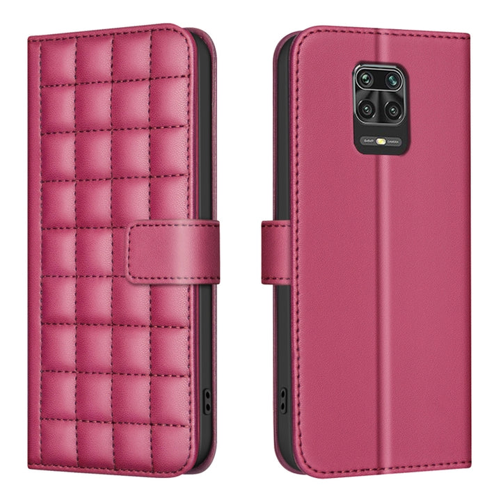 Funda para teléfono de cuero con textura cuadrada, For Redmi Note 12 Pro Global, For Redmi Note 12 5G Global / Xiaomi Poco X5, For Redmi Note 11 Pro 5G / 4G Global, For Redmi 10 5G / Note 11E, For Redmi 10C, For Redmi 10 2022 / Note 11 4G              ...