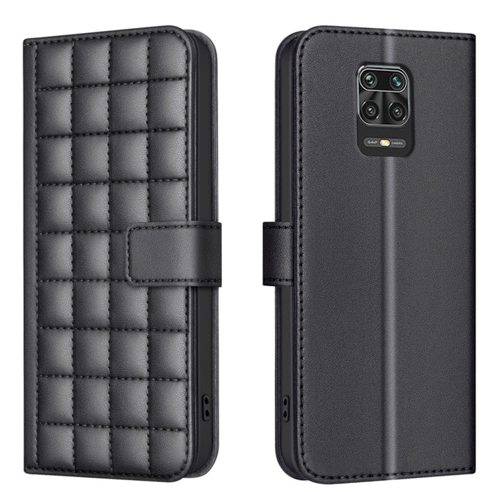 Funda para teléfono de cuero con textura cuadrada, For Redmi Note 12 Pro Global, For Redmi Note 12 5G Global / Xiaomi Poco X5, For Redmi Note 11 Pro 5G / 4G Global, For Redmi 10 5G / Note 11E, For Redmi 10C, For Redmi 10 2022 / Note 11 4G              ...