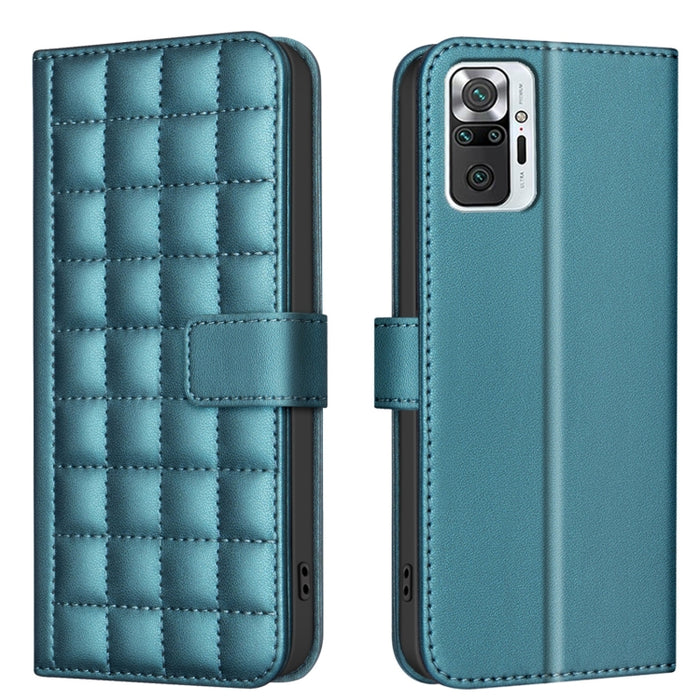 Funda para teléfono de cuero con textura cuadrada, For Redmi Note 12 Pro Global, For Redmi Note 12 5G Global / Xiaomi Poco X5, For Redmi Note 11 Pro 5G / 4G Global, For Redmi 10 5G / Note 11E, For Redmi 10C, For Redmi 10 2022 / Note 11 4G              ...