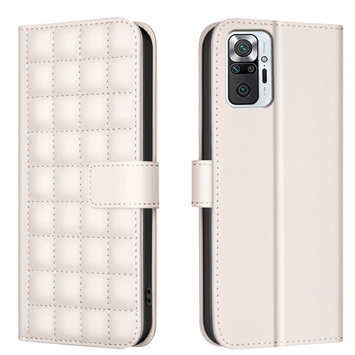 Funda para teléfono de cuero con textura cuadrada, For Redmi Note 12 Pro Global, For Redmi Note 12 5G Global / Xiaomi Poco X5, For Redmi Note 11 Pro 5G / 4G Global, For Redmi 10 5G / Note 11E, For Redmi 10C, For Redmi 10 2022 / Note 11 4G              ...