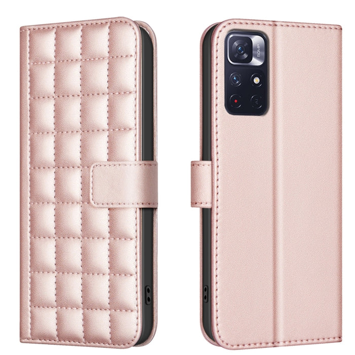Funda para teléfono de cuero con textura cuadrada, For Redmi Note 14 Pro 4G, For Redmi Note 14 4G 163.25mm, For Redmi A3, For Redmi Note 13 Pro 4G Global, For Redmi Note 13 4G Global, For Redmi Note 13 5G, For Redmi 13C, For Redmi Note 13 Pro+ 5G      ...