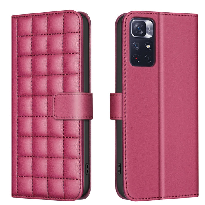 Funda para teléfono de cuero con textura cuadrada, For Redmi Note 14 Pro 4G, For Redmi Note 14 4G 163.25mm, For Redmi A3, For Redmi Note 13 Pro 4G Global, For Redmi Note 13 4G Global, For Redmi Note 13 5G, For Redmi 13C, For Redmi Note 13 Pro+ 5G      ...