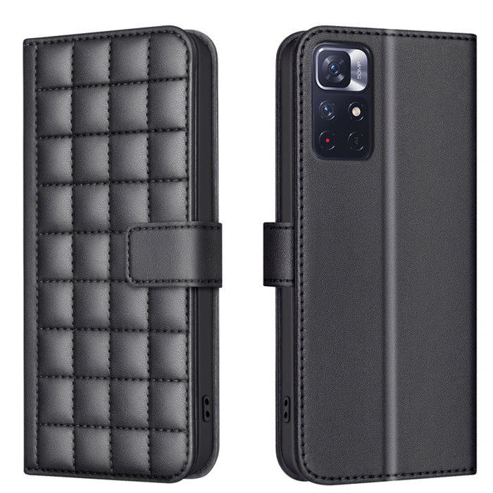 Funda para teléfono de cuero con textura cuadrada, For Redmi Note 14 Pro 4G, For Redmi Note 14 4G 163.25mm, For Redmi A3, For Redmi Note 13 Pro 4G Global, For Redmi Note 13 4G Global, For Redmi Note 13 5G, For Redmi 13C, For Redmi Note 13 Pro+ 5G      ...