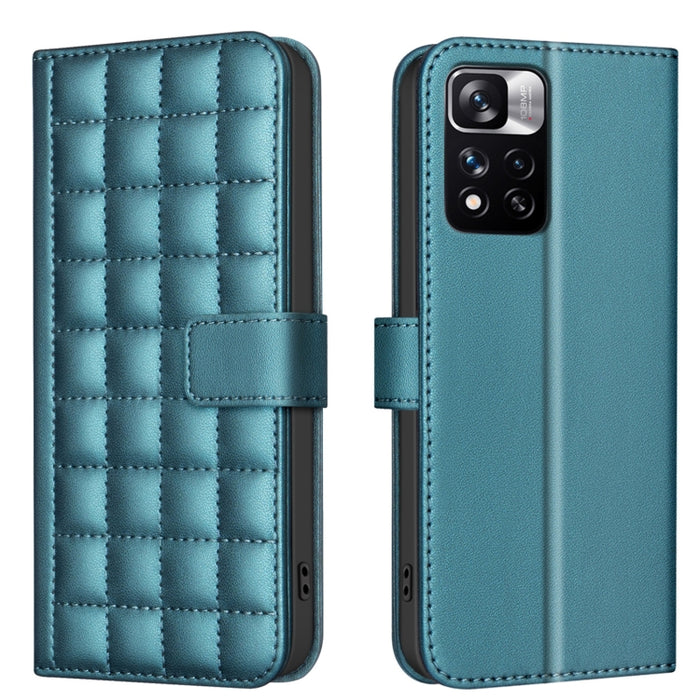 Funda para teléfono de cuero con textura cuadrada, For Redmi Note 12 Pro Global, For Redmi Note 12 5G Global / Xiaomi Poco X5, For Redmi Note 11 Pro 5G / 4G Global, For Redmi 10 5G / Note 11E, For Redmi 10C, For Redmi 10 2022 / Note 11 4G              ...