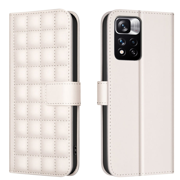 Funda para teléfono de cuero con textura cuadrada, For Redmi Note 12 Pro Global, For Redmi Note 12 5G Global / Xiaomi Poco X5, For Redmi Note 11 Pro 5G / 4G Global, For Redmi 10 5G / Note 11E, For Redmi 10C, For Redmi 10 2022 / Note 11 4G              ...