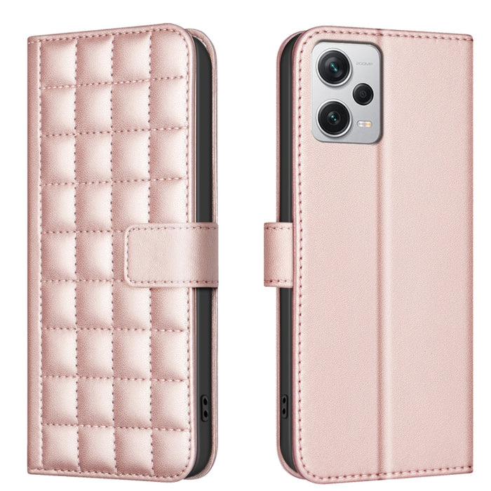 Funda para teléfono de cuero con textura cuadrada, For Redmi Note 14 Pro 4G, For Redmi Note 14 4G 163.25mm, For Redmi A3, For Redmi Note 13 Pro 4G Global, For Redmi Note 13 4G Global, For Redmi Note 13 5G, For Redmi 13C, For Redmi Note 13 Pro+ 5G      ...