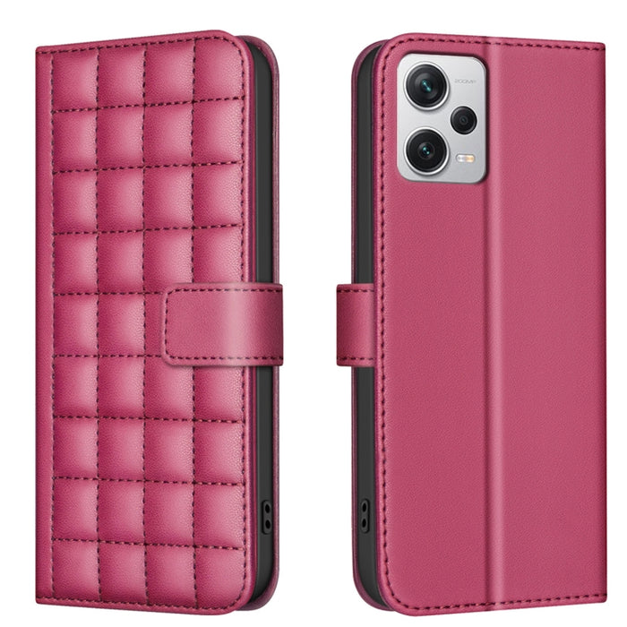 Funda para teléfono de cuero con textura cuadrada, For Redmi Note 14 Pro 4G, For Redmi Note 14 4G 163.25mm, For Redmi A3, For Redmi Note 13 Pro 4G Global, For Redmi Note 13 4G Global, For Redmi Note 13 5G, For Redmi 13C, For Redmi Note 13 Pro+ 5G      ...