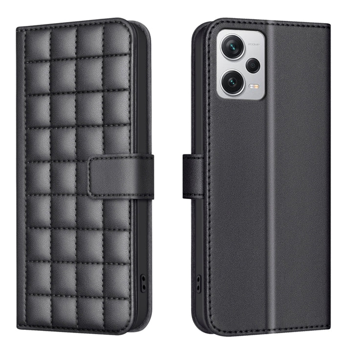 Funda para teléfono de cuero con textura cuadrada, For Redmi Note 14 Pro 4G, For Redmi Note 14 4G 163.25mm, For Redmi A3, For Redmi Note 13 Pro 4G Global, For Redmi Note 13 4G Global, For Redmi Note 13 5G, For Redmi 13C, For Redmi Note 13 Pro+ 5G      ...
