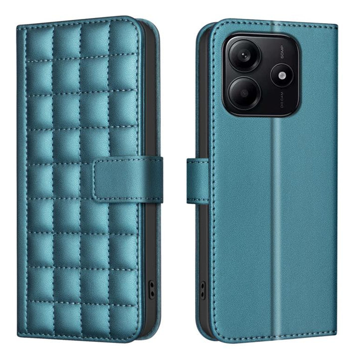 Funda para teléfono de cuero con textura cuadrada, For Redmi Note 14 Pro 4G, For Redmi Note 14 4G 163.25mm, For Redmi A3, For Redmi Note 13 Pro 4G Global, For Redmi Note 13 4G Global, For Redmi Note 13 5G, For Redmi 13C, For Redmi Note 13 Pro+ 5G      ...