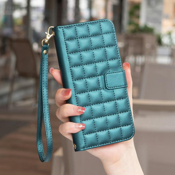 Funda para teléfono de cuero con textura cuadrada, For Redmi Note 14 Pro 4G, For Redmi Note 14 4G 163.25mm, For Redmi A3, For Redmi Note 13 Pro 4G Global, For Redmi Note 13 4G Global, For Redmi Note 13 5G, For Redmi 13C, For Redmi Note 13 Pro+ 5G      ...