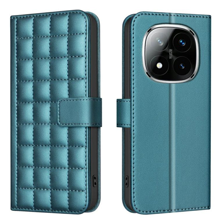 Funda para teléfono de cuero con textura cuadrada, For Redmi Note 14 Pro 4G, For Redmi Note 14 4G 163.25mm, For Redmi A3, For Redmi Note 13 Pro 4G Global, For Redmi Note 13 4G Global, For Redmi Note 13 5G, For Redmi 13C, For Redmi Note 13 Pro+ 5G      ...