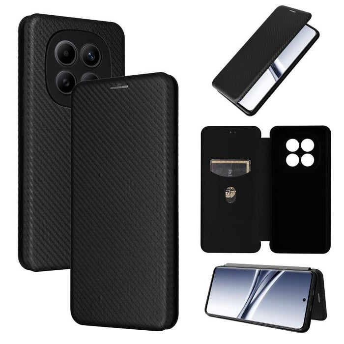 Caja del teléfono del cuero del tirón de la textura de la fibra de carbono, For Redmi Turbo 5 Max 5G / Poco X8 Pro Max, For Redmi Turbo 5 5G / Poco X8 Pro, For Redmi Note 15 Pro+ 5G 163.3mm / Poco M8 Pro 5G, For Redmi Note 15 5G / 4G 164mm / Poco M8 5G...