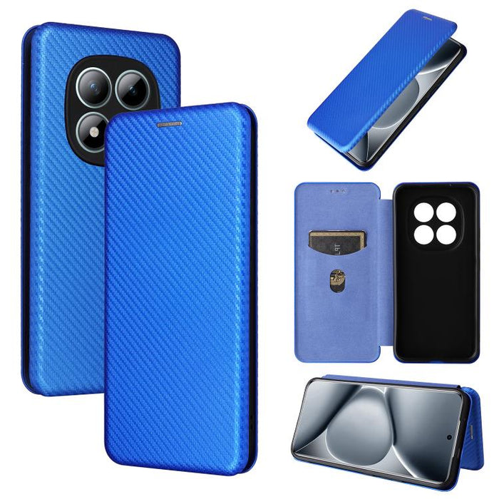 Caja del teléfono del cuero del tirón de la textura de la fibra de carbono, For Redmi Turbo 5 Max 5G / Poco X8 Pro Max, For Redmi Turbo 5 5G / Poco X8 Pro, For Redmi Note 15 Pro+ 5G 163.3mm / Poco M8 Pro 5G, For Redmi Note 15 5G / 4G 164mm / Poco M8 5G...