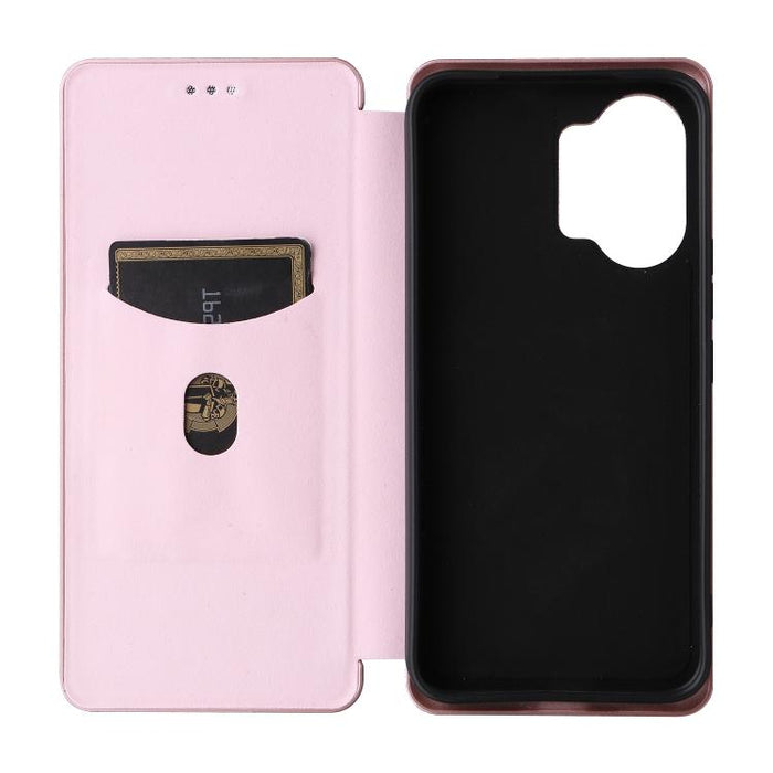 Caja del teléfono del cuero del tirón de la textura de la fibra de carbono, For Redmi Turbo 5 Max 5G / Poco X8 Pro Max, For Redmi Turbo 5 5G / Poco X8 Pro, For Redmi Note 15 Pro+ 5G 163.3mm / Poco M8 Pro 5G, For Redmi Note 15 5G / 4G 164mm / Poco M8 5G...