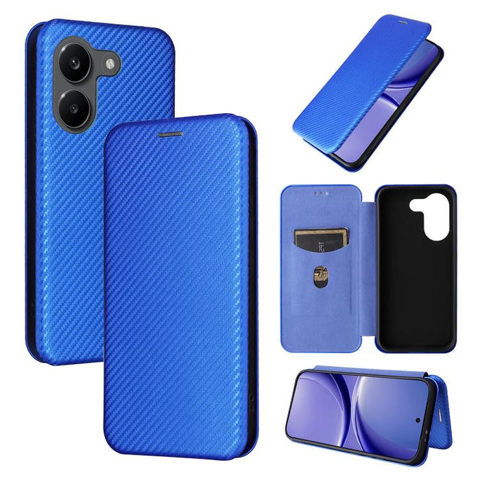 Caja del teléfono del cuero del tirón de la textura de la fibra de carbono, For Redmi Turbo 5 Max 5G / Poco X8 Pro Max, For Redmi Turbo 5 5G / Poco X8 Pro, For Redmi Note 15 Pro+ 5G 163.3mm / Poco M8 Pro 5G, For Redmi Note 15 5G / 4G 164mm / Poco M8 5G...