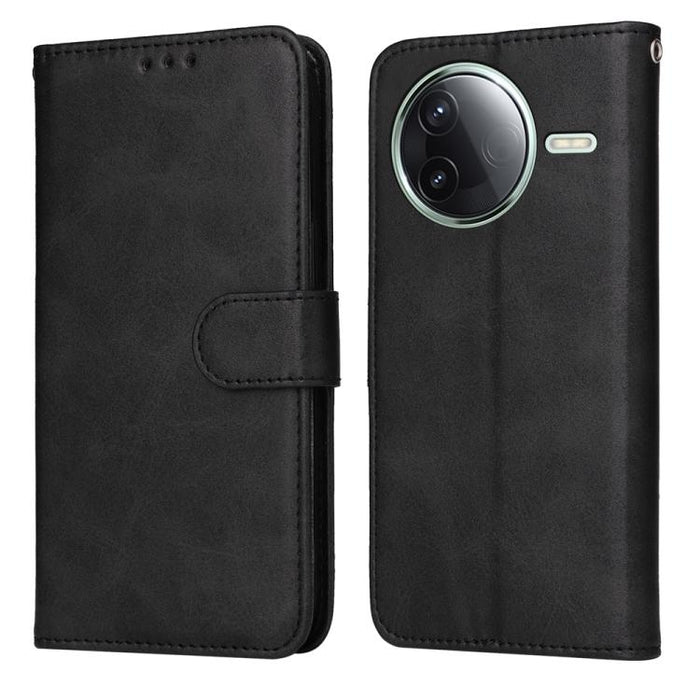 Funda para teléfono clásica de cuero con tapa y textura de becerro, For Redmi Note 14 4G 163.25mm Global, For Redmi Note 14 5G, For Redmi Note 14 Pro 5G / Note 14 Pro+ 5G, For Redmi 14C 4G, For Redmi K70 Ultra, For Redmi 13 4G / Note 13R