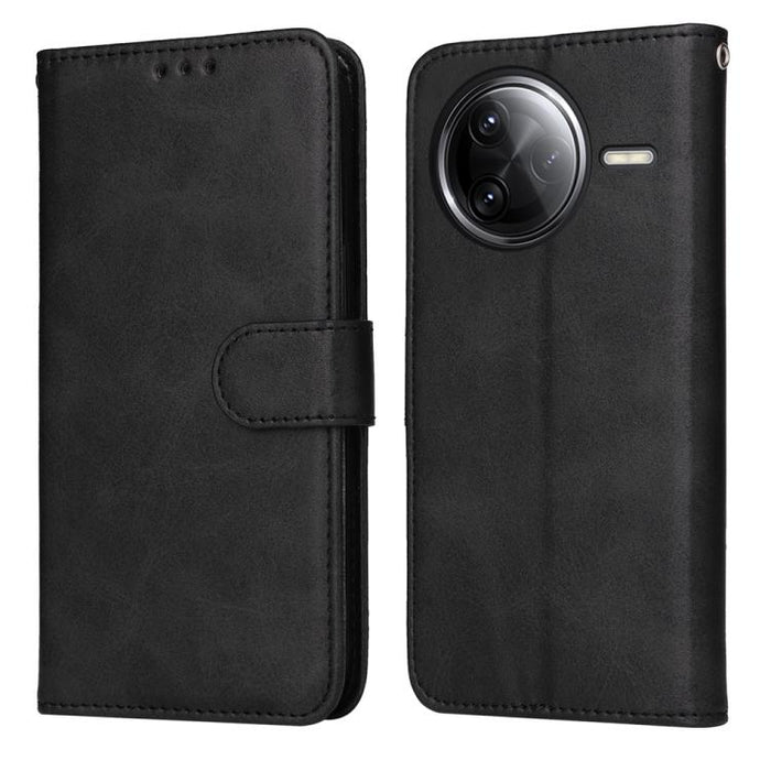 Funda para teléfono clásica de cuero con tapa y textura de becerro, For Redmi Note 14 4G 163.25mm Global, For Redmi Note 14 5G, For Redmi Note 14 Pro 5G / Note 14 Pro+ 5G, For Redmi 14C 4G, For Redmi K70 Ultra, For Redmi 13 4G / Note 13R