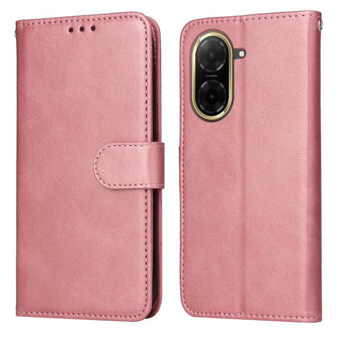 Funda para teléfono clásica de cuero con tapa y textura de becerro, For Redmi Note 14 4G 163.25mm Global, For Redmi Note 14 5G, For Redmi Note 14 Pro 5G / Note 14 Pro+ 5G, For Redmi 14C 4G, For Redmi K70 Ultra, For Redmi 13 4G / Note 13R