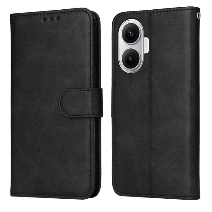 Funda para teléfono clásica de cuero con tapa y textura de becerro, For Redmi 15a 5G, For Redmi Turbo 5 Max 5G / Poco X8 Pro Max 5G, For Redmi Turbo 5 5G / Poco X8 Pro 5G, For Redmi Note 15 Pro+ 5G 163.3mm / Poco M8 Pro 5G                              ...