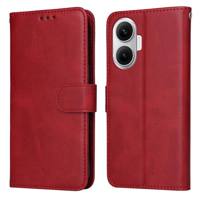 Funda para teléfono clásica de cuero con tapa y textura de becerro, For Redmi 15a 5G, For Redmi Turbo 5 Max 5G / Poco X8 Pro Max 5G, For Redmi Turbo 5 5G / Poco X8 Pro 5G, For Redmi Note 15 Pro+ 5G 163.3mm / Poco M8 Pro 5G                              ...