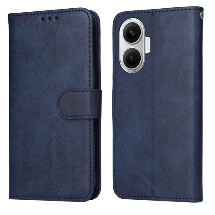 Funda para teléfono clásica de cuero con tapa y textura de becerro, For Redmi 15a 5G, For Redmi Turbo 5 Max 5G / Poco X8 Pro Max 5G, For Redmi Turbo 5 5G / Poco X8 Pro 5G, For Redmi Note 15 Pro+ 5G 163.3mm / Poco M8 Pro 5G                              ...