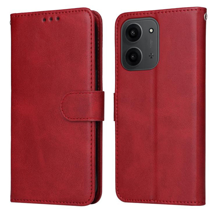 Funda para teléfono clásica de cuero con tapa y textura de becerro, For Redmi 15a 5G, For Redmi Turbo 5 Max 5G / Poco X8 Pro Max 5G, For Redmi Turbo 5 5G / Poco X8 Pro 5G, For Redmi Note 15 Pro+ 5G 163.3mm / Poco M8 Pro 5G                              ...